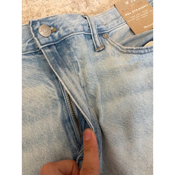 NEW Madewell 90s Straight Jeans Size 32 - Picture 7 of 7